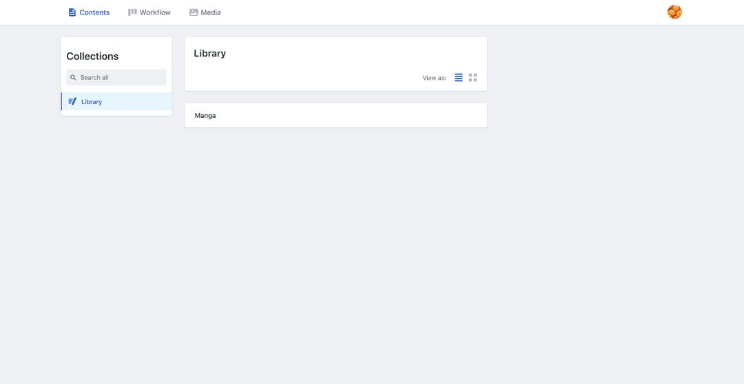 CMS Home Page Admin CMS Home